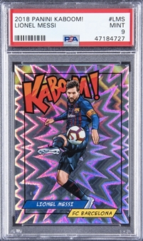 2018-19 Panini "Kaboom!" #LMS Lionel Messi - PSA MINT 9